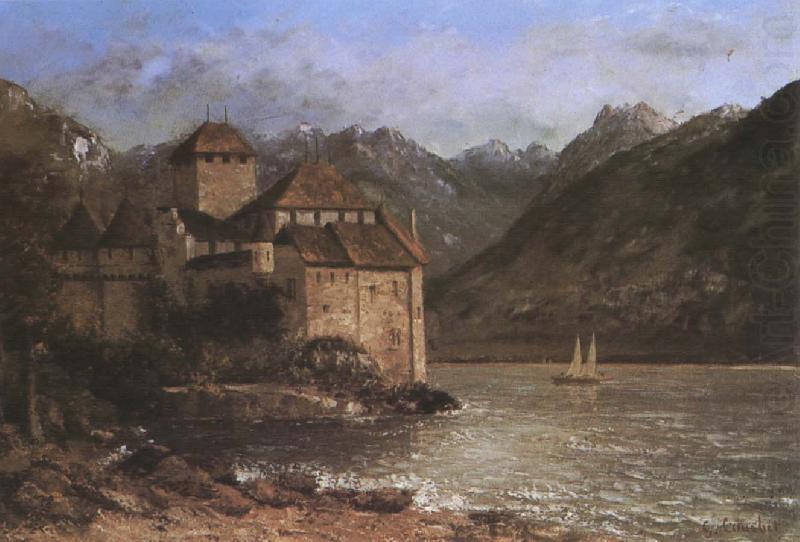 Castle, Gustave Courbet